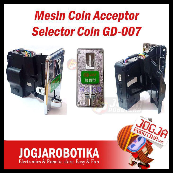 Mesin Coin Acceptor Selector Coin Gd-007