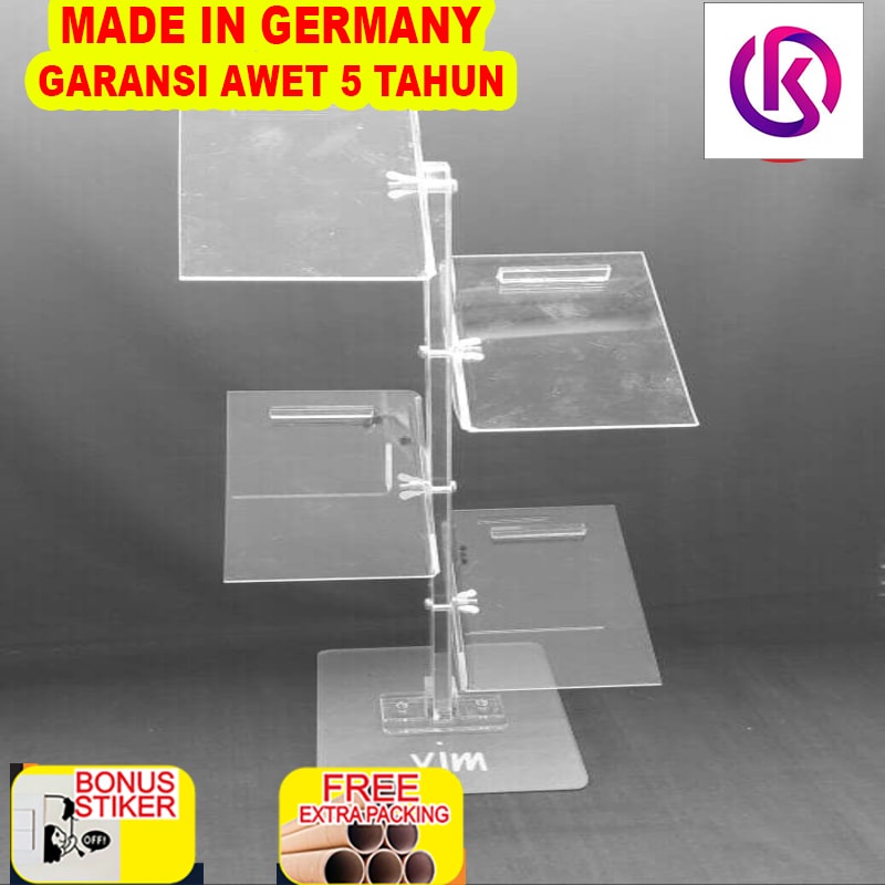 

Murah Acrylic stand sepatu 4 susun