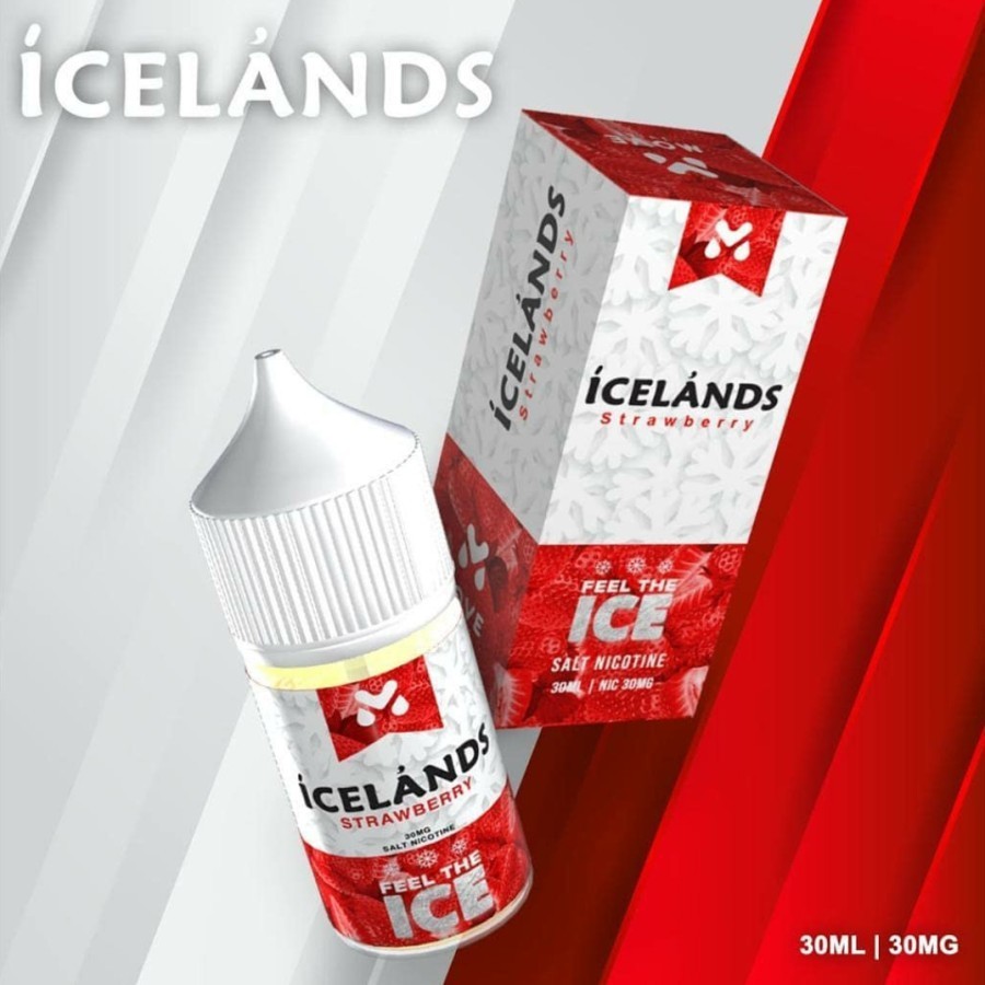 SALT ICELANDS STRAWBERRY ICE BY MOVE JUICE 30MG 30ML