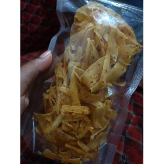 

Kiripik singkong serut/Berparian rasa