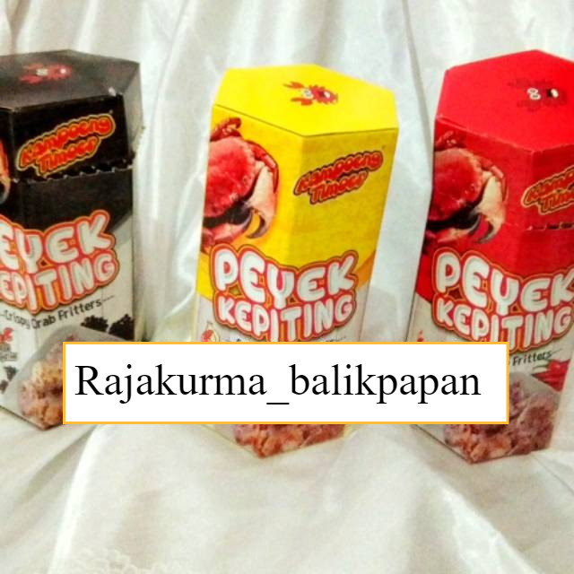 

Peyek Kepiting Kampoeng Timoer Uk.45 Gram Khas Balikpapan Snack