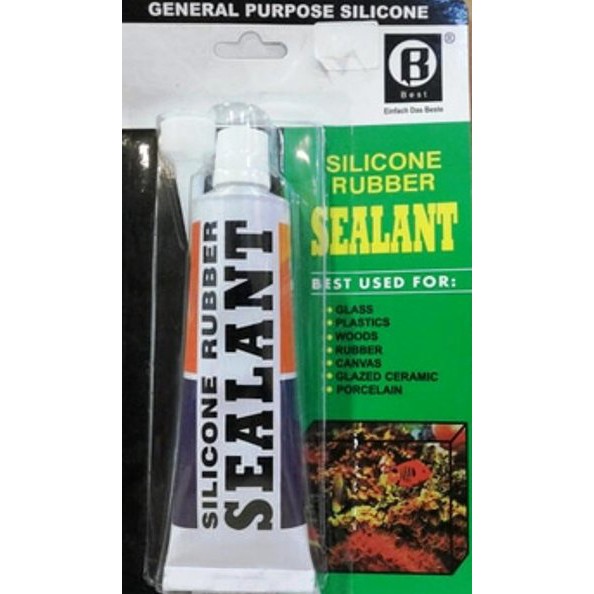 

LEM KACA SILICONE TUBE HITAM BLACK 30 GRAM
