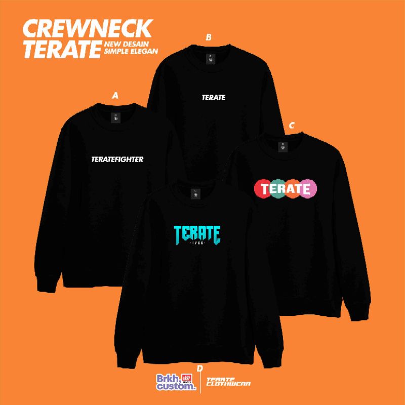 CREWNECK TERATE | JAKET PSHT | PERSAUDARAAN SETIA HATI TERATE | KAOS TERATE | CN psht