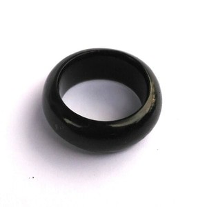 RING CINCIN GIOK BLACK JADE ACEH TERAPI MODEL OVAL