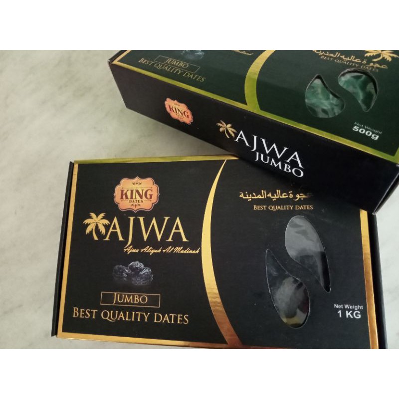 

JUAL KURMA AJWA (King Ajwa Dates)