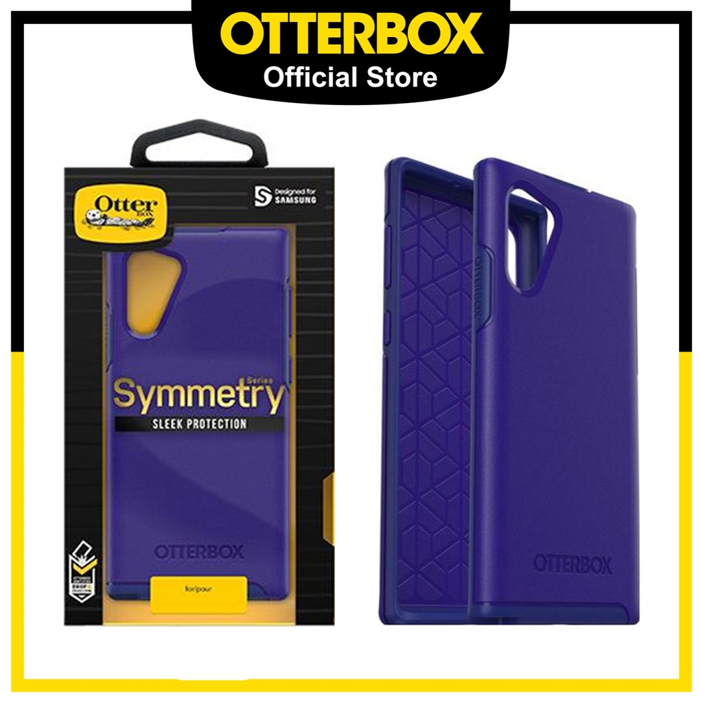 Otterbox Symmetry Series Phone Case Untuk Samsung Galaxy Note 10 Note 10 Plus Protective Cover Sapphire Secret Shopee Indonesia