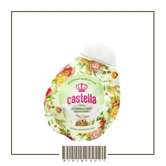 Castella body lotion whitening castela