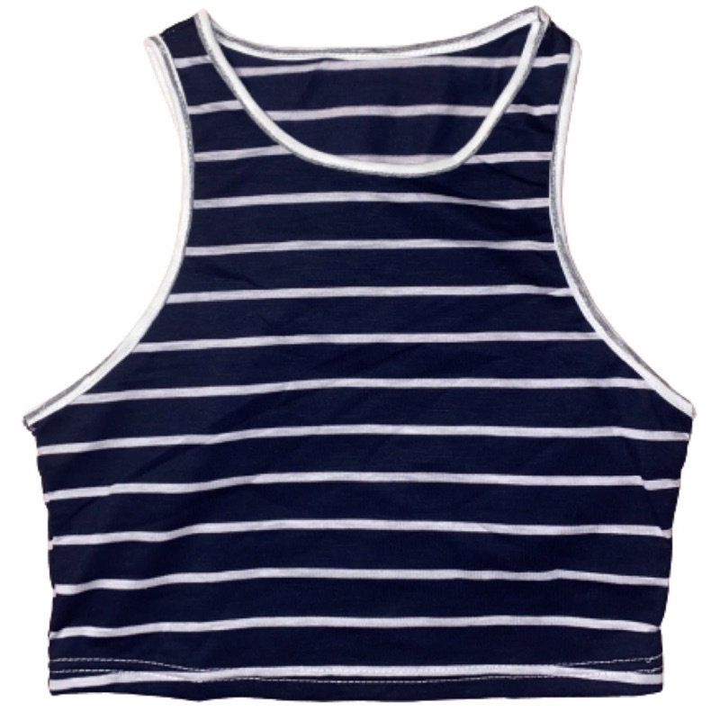 Tanktop Salur Shein Navy