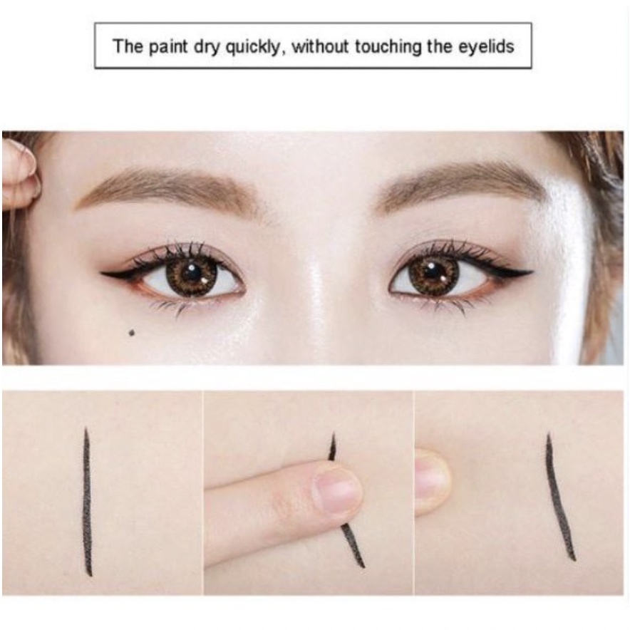 DNM Eyeliner Hitam Tahan Lama Tahan Air Eye Liner Long Lasting