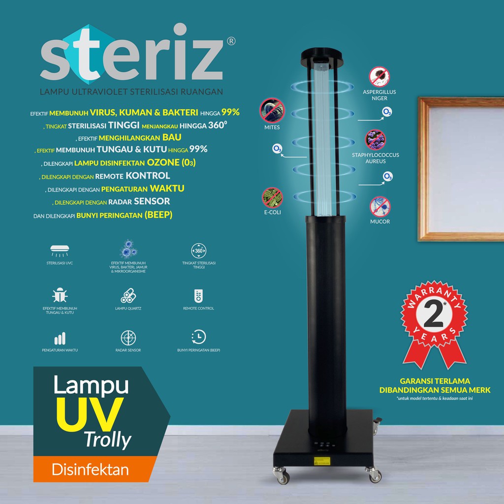 Steriz UVC Lamp LUX