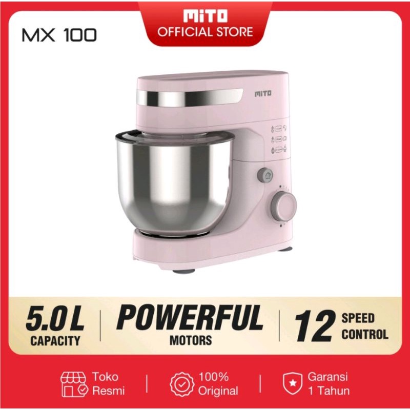 MITO stand mixer MITO MX100 (SECOND 1x PAKAI)