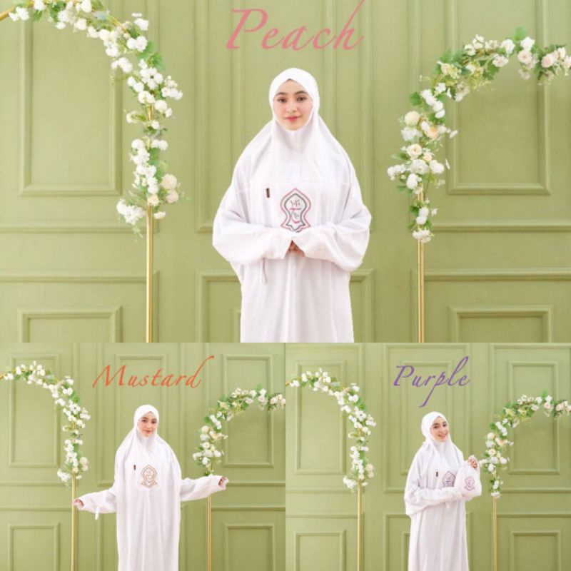 MUKENA HADRAMAUT TEROMPAH POLOS DAN MOTIF