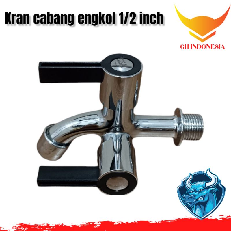 kran air double / kran cabang shower / kran air double kamar mandi