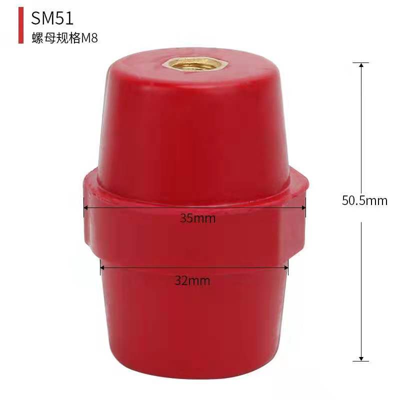 Isolator Busbar SM 51-8 Merah