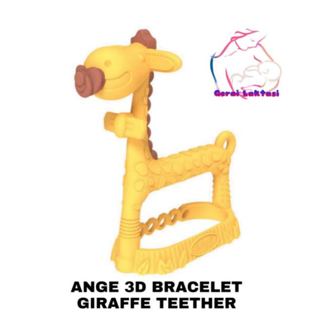 ANGE GIRAFFE 3D BRACELET TEETHER