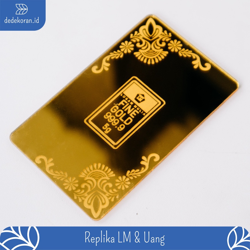 Replika Logam Mulia Card