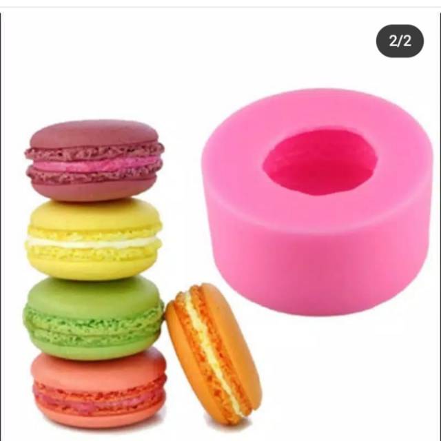 Cetakan silikon kue macaron