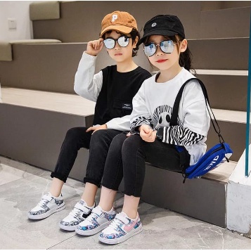 Sepatu Sneakers Anak Laki-laki dan perempuan Batik TS 53