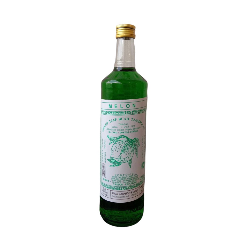 

SIROOP TJAP BUAH TJAMPOLAY RASA MELON 630 ML / SIRUP RASA MELON