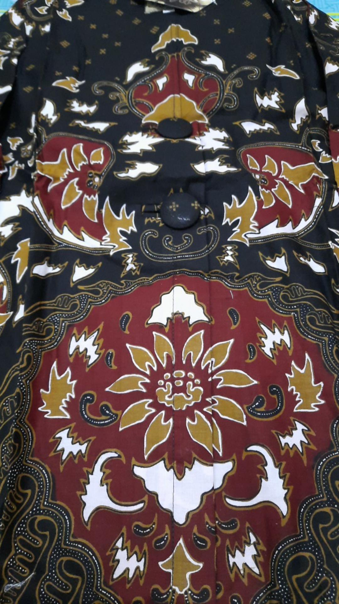 Tunik Batik Blarak Motif Seno Menggah