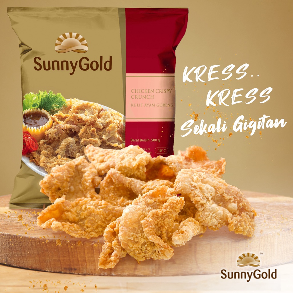 

Nafariz724 Sunny Gold Chicken Crispy Crunch / Kulit Ayam