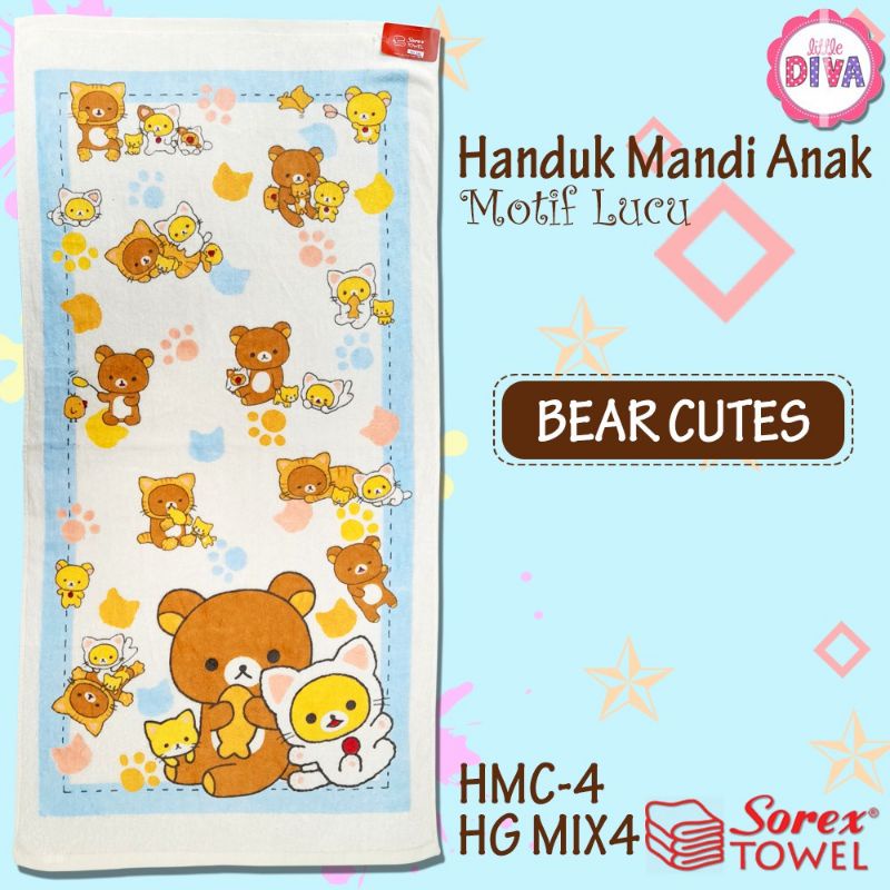 Handuk Bayi | Handuk Anak | Sorex Towel 100 x 50