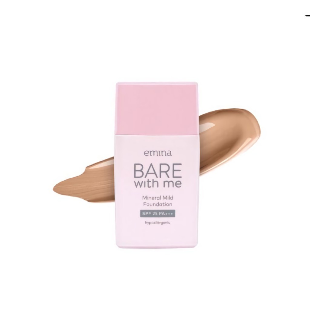 Emina Bare With Me Mineral Mild Foundation 30Ml