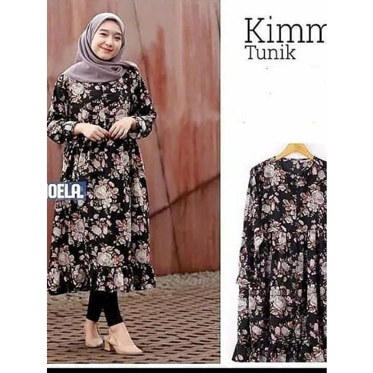 KIMMY TUNIK Tunik Jumbo Wanita Remaja Dewasa Terbaru 2021 Kekinian Viral Tunik Wanita Remaja Import 