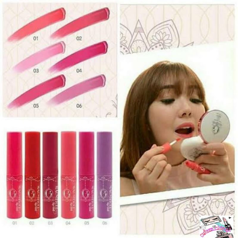 ☃Cutezz_Ching1☃Madame Gie Magnifique Lip Tint 3g - Makeup Lipstick