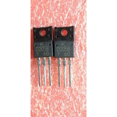 Transistor D2058 NPN, 3A-60V ORI