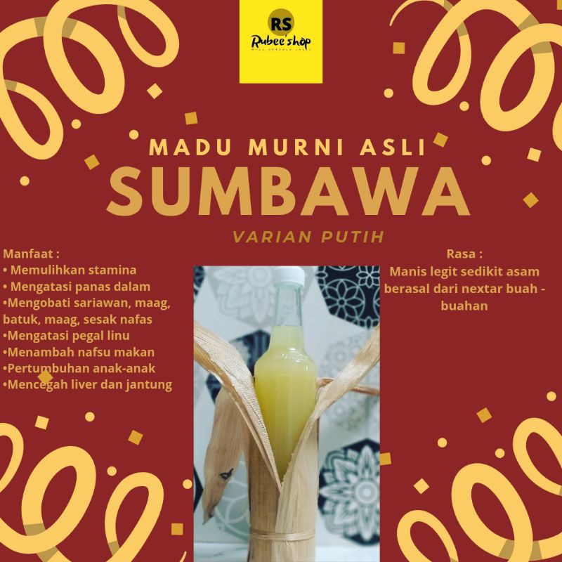 

MADU MURNI ASLI SUMBAWA PUTIH