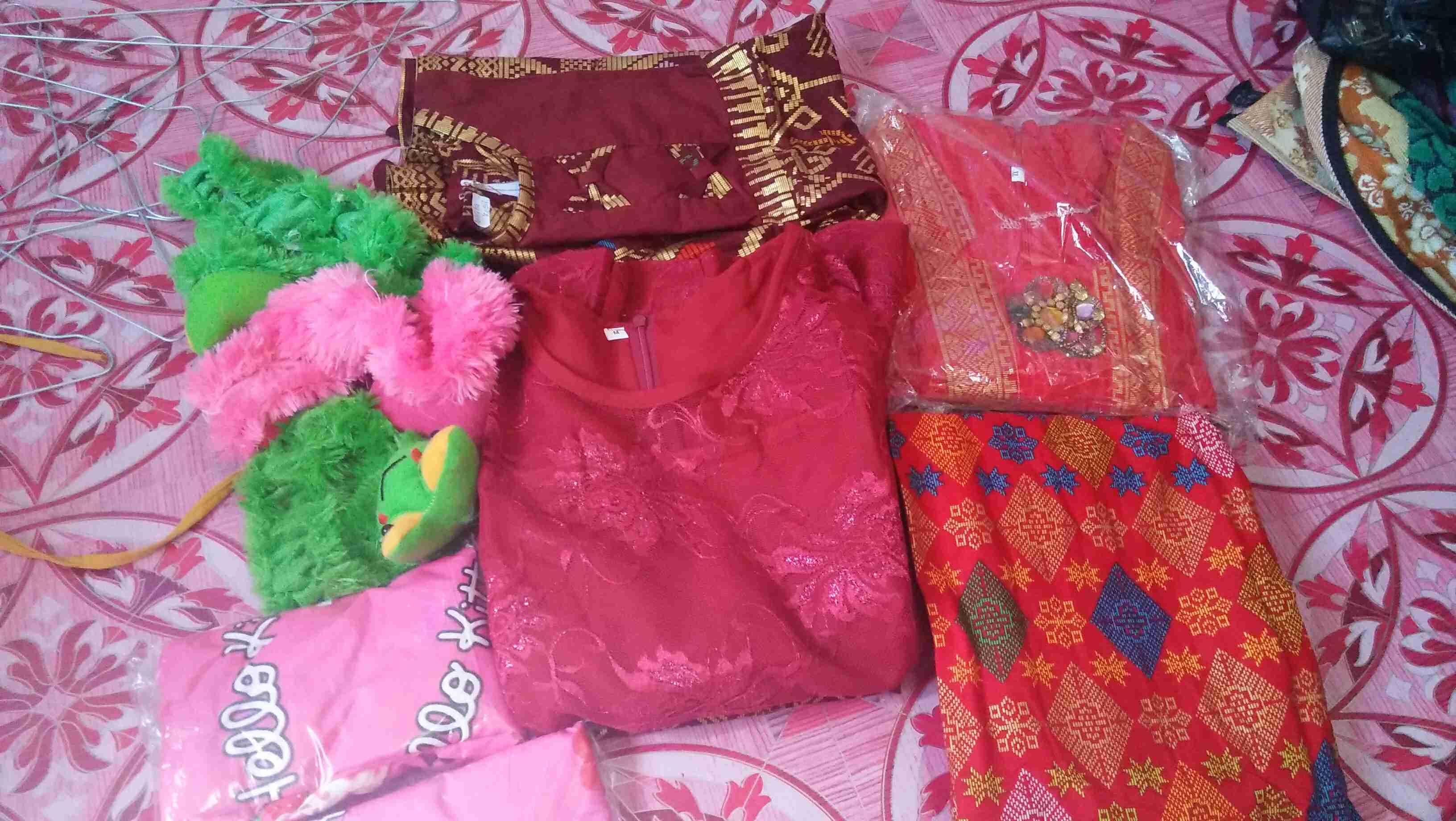 Qnunbatik Batik Family/keluarga Rok N Blus Viona Kidang