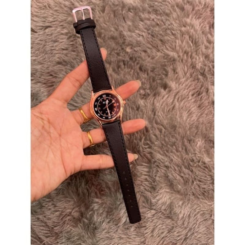 JAM TANGAN WANITA ALBA ANALOG TALI KULIT ANTI AIR || JAM TANGAN WANITA ALBA MURAH || JAM TANGAN SIMPLE || JAM TANGAN WANITA MEWAH COD