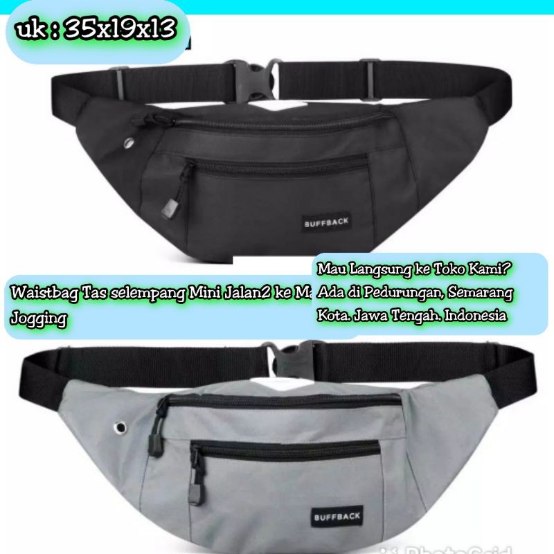 Tas Jogging Tas ke Mall Oval Olahraga waistbag Mini Tas hp jogging tas selempang tas jalan jalan