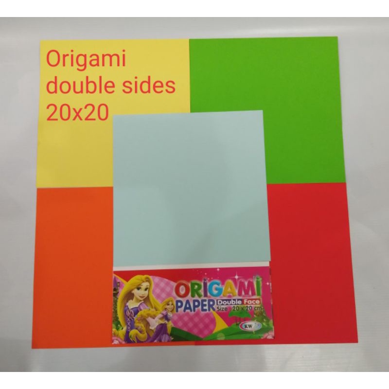 

Origami / Kertas Lipat Double Sides Kw