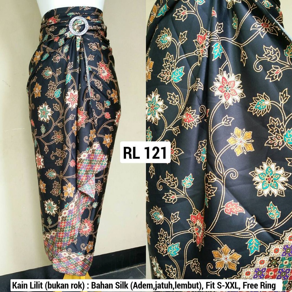 Rok Lilit / Kain Lilit Motif Rambat Kecil 121