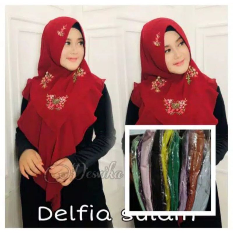 Khimar desvika sulam