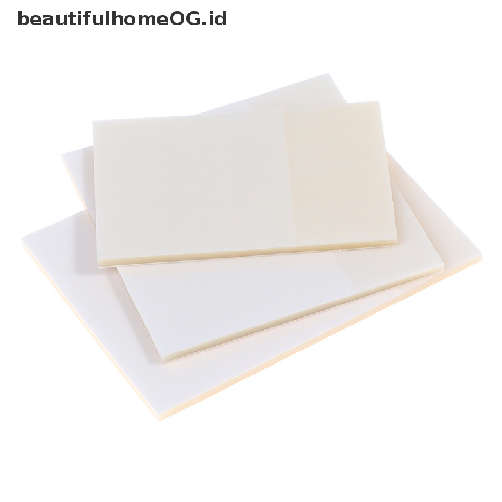 50 Lembar Sticky Notes Transparan Anti Air