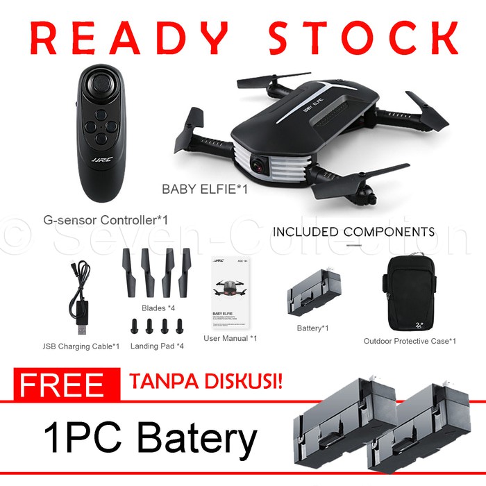 JJRC H37 Baby Elfie Drone WiFI 2nd Edition