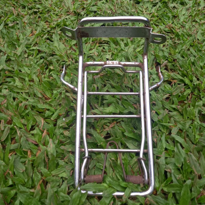 cover rak jepit motor suzuki rc bravo rc 100 warna crom original copotan motor murah meriah