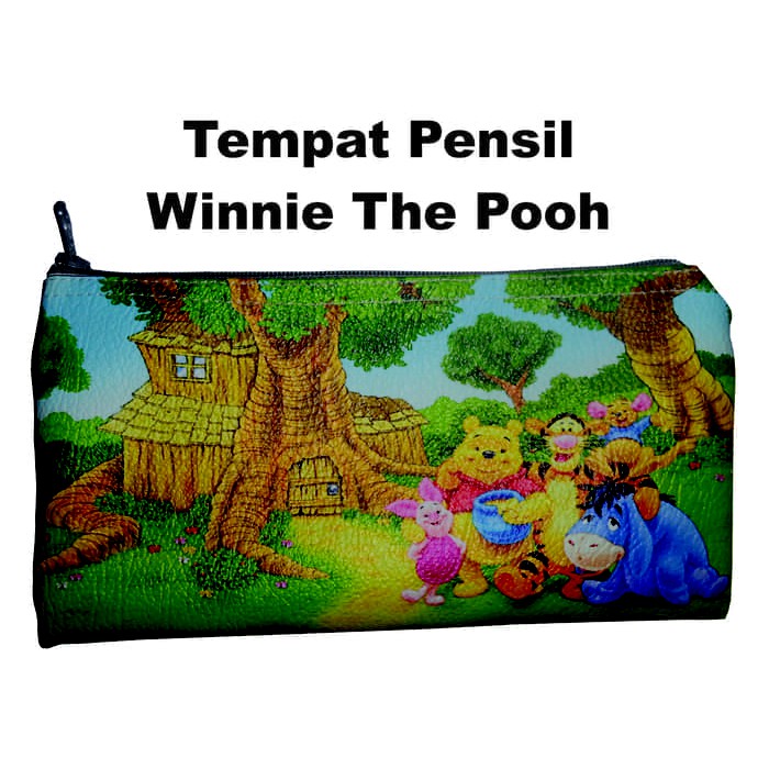

Tempat Pensil winnie the pooh Custom Kostak Wadah Dompet Karakter new