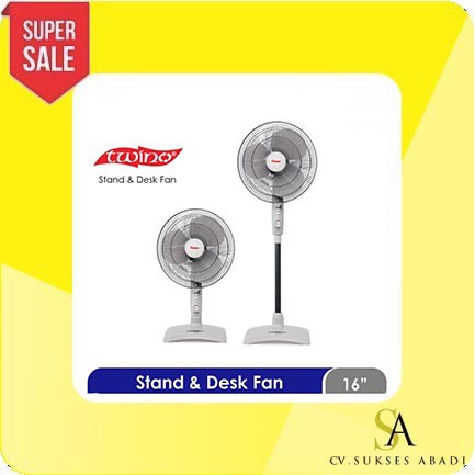 COSMOS 16-SN Kipas Angin Meja Duduk Stand Desk Fan 16 Inch 16" Cosmos 16 SN / Kipas Angin Tumpu Lant