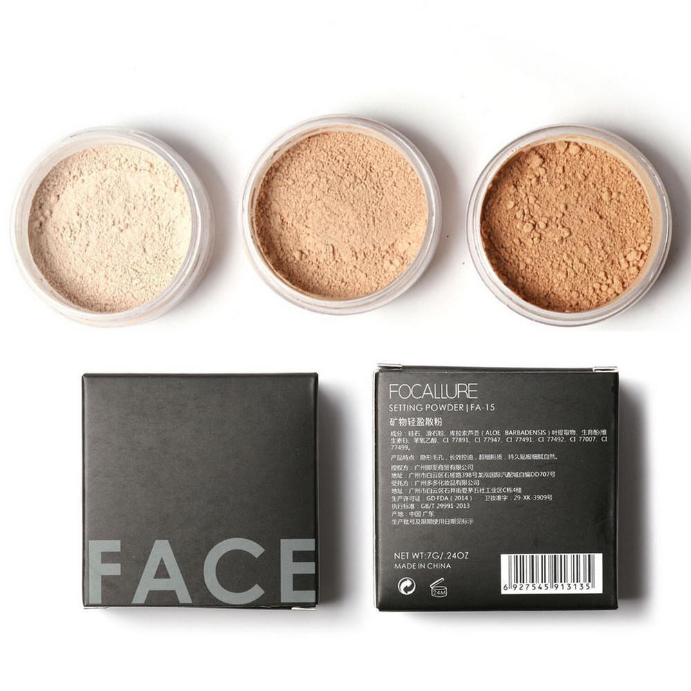 Focallure Loose Powder (Bedak Tabur)
