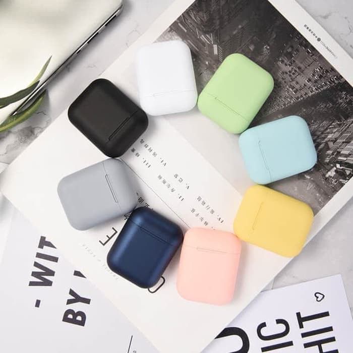 [RO ACC] INPODS i12 HEADSET BLUETOOTH MACARON AUTO POPUP 5.0