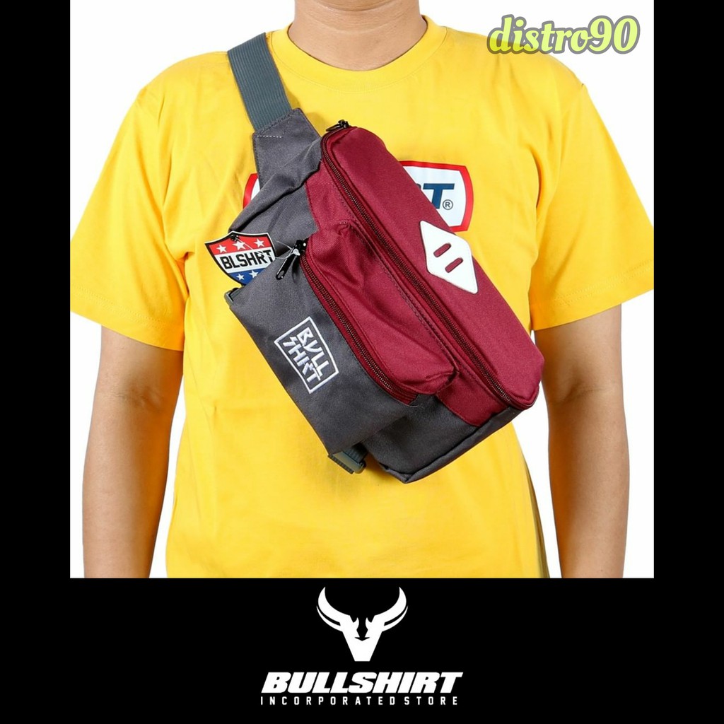 TAS / BAG / WAIST BAG / TAS PINGGANG / BULLSHIRT / WAIST BAG PRIA / WAIST BAG WANITA