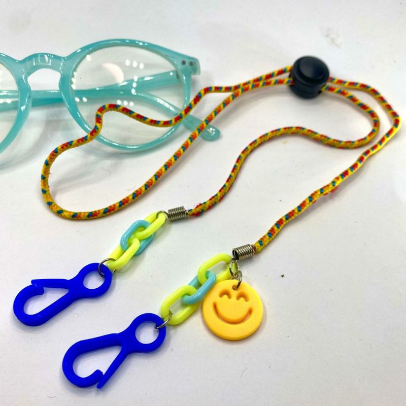 Strap Mask with Stopper motif Tali Rantai Akrilik /Tali Masker/ strapmasker