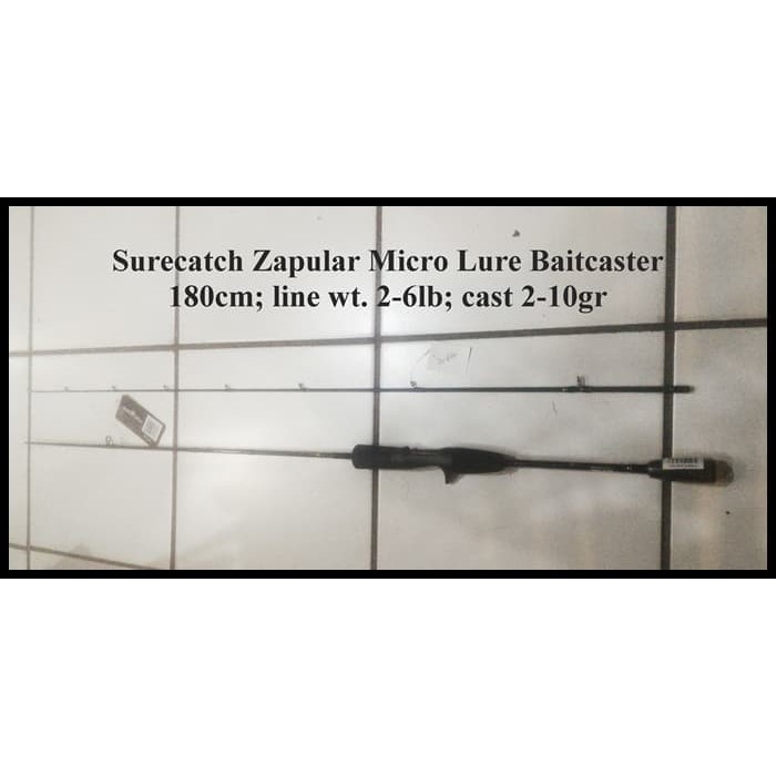 JORAN BC ULTRA LIGHT SURECATCH ZAPULAR MICRO LURE BAITCASTER