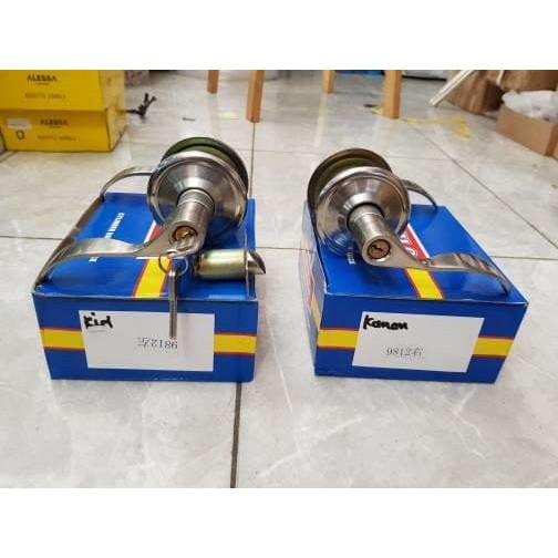 Kunci bulat kamar mandi stainless model pegangan ANTI KARAT