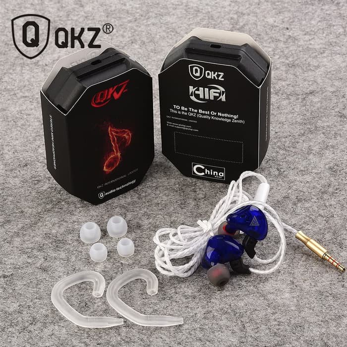 [Dikirim dari Jakarta] QKZ - CK5 Quality Knowledge Zenith With Mic In-Ear HiFi