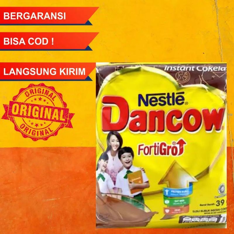 

DANCOW SUSU FORTIGRO 39GRAM COKLAT